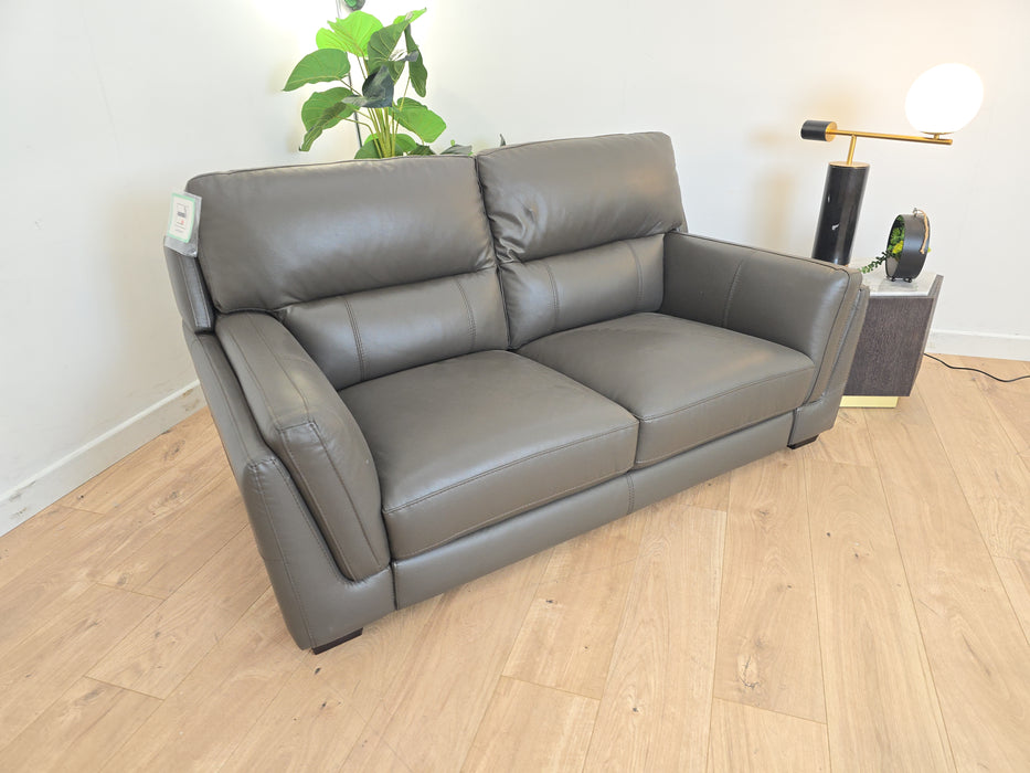 Watson 2 Seater - Leather - Slate