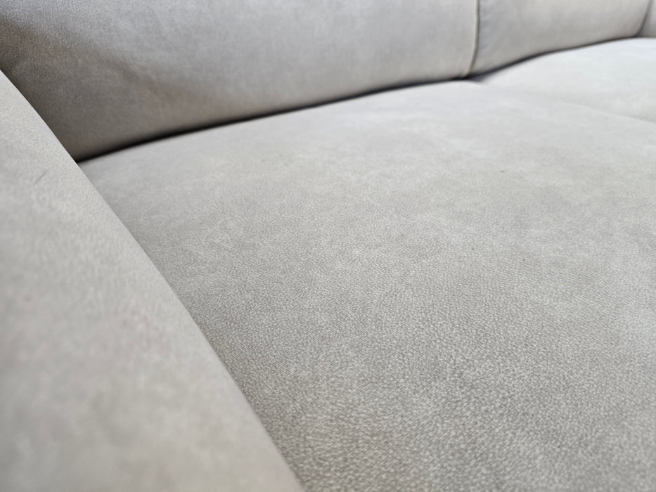 Benz 2 Seater - Lifestyle Flecked Fabric Ivory