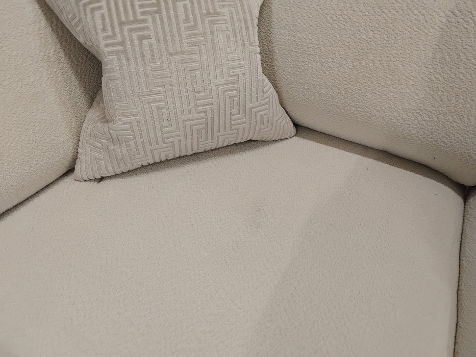 Tallulah Fabric 2 Corner 1 - Cosy Boucle Ecru Mix (WA2)