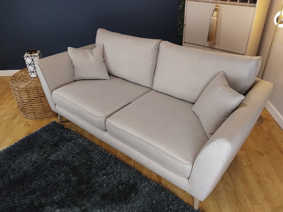 Sofology Keswick Fabric 3 Seater in Bentley Taupe
