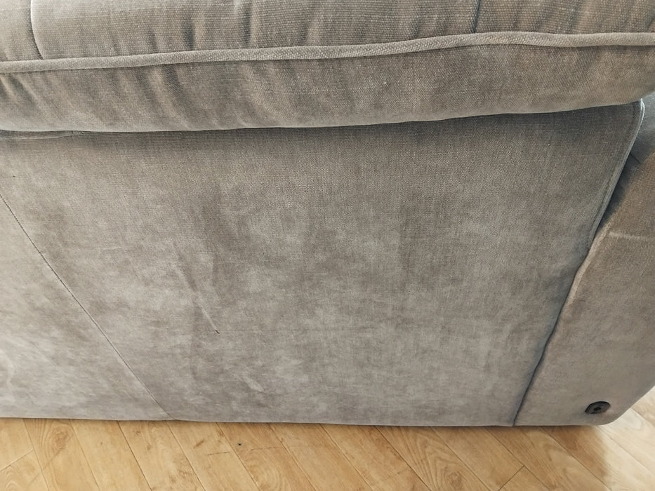 Sofology Lumiere Fabric 2 Seater in Relaxed Chenille Nutmeg