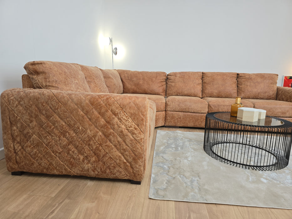 Mazzini - Leather Sofa - Utah Tan