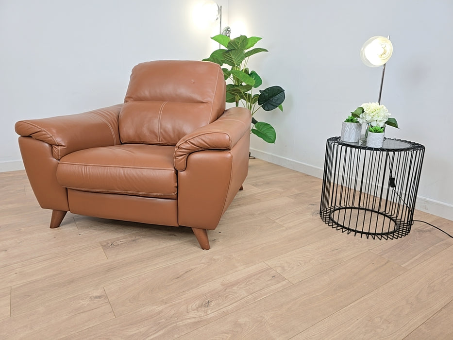 Capri Power Reclining Chair - Brandy