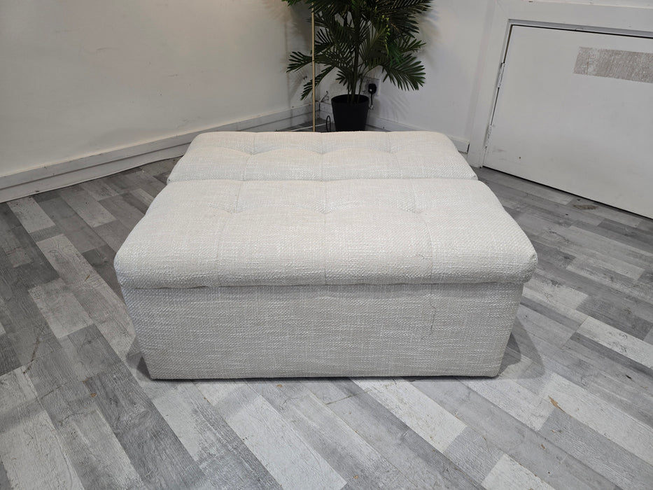 Bartelli - Footstool Sofabed - Cotton All Over