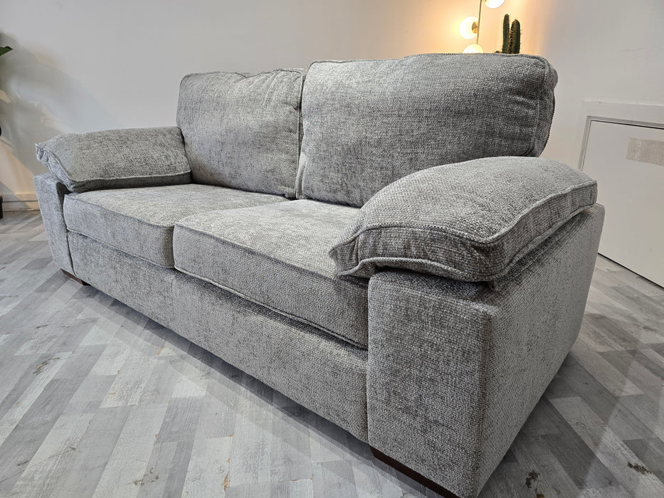 Collingdale 3 Seater - Fabric Sofa - Milo Pewter