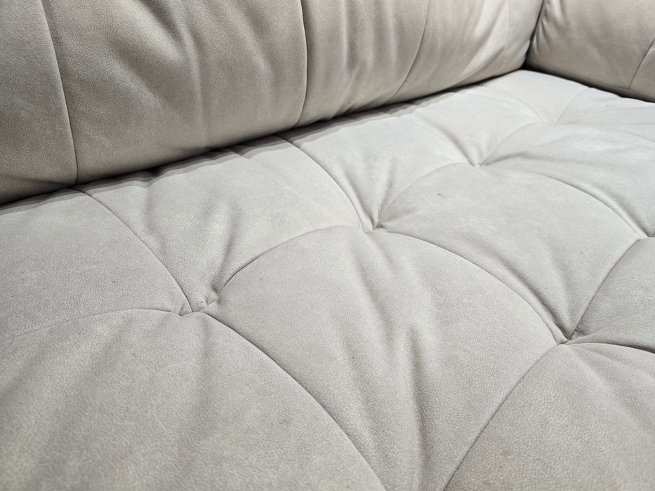 The Cocoon 2 Seater - Lifestyle Flecked Fabric Ivory