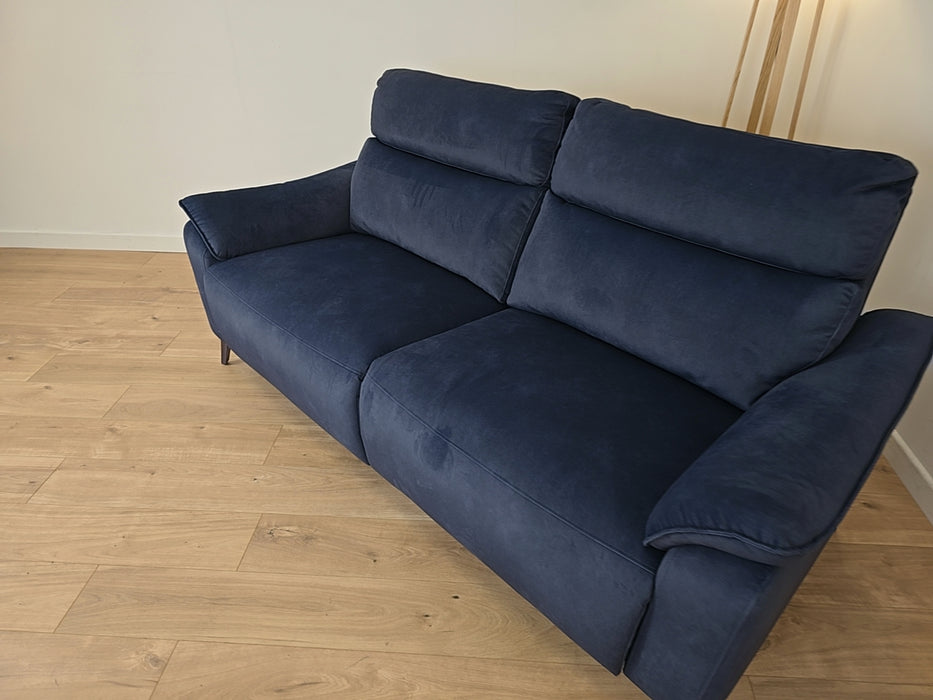 The Arlo 2.5 Seater -Fabric - Dexter Navy Pow Rec