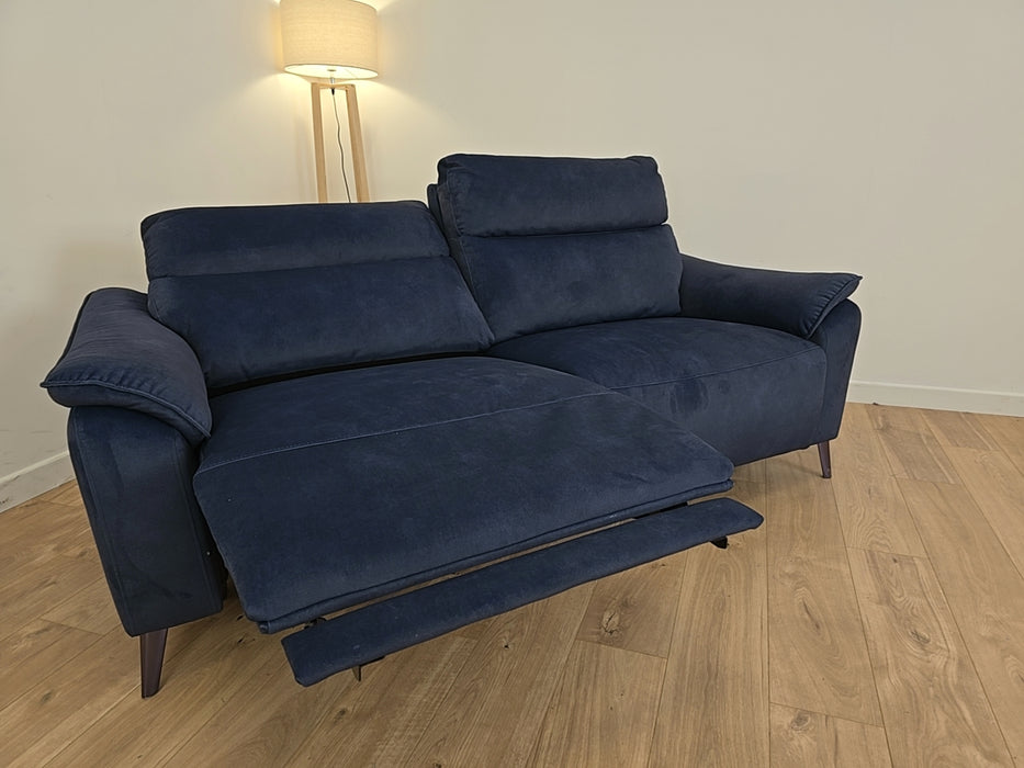 The Arlo 2.5 Seater -Fabric - Dexter Navy Pow Rec