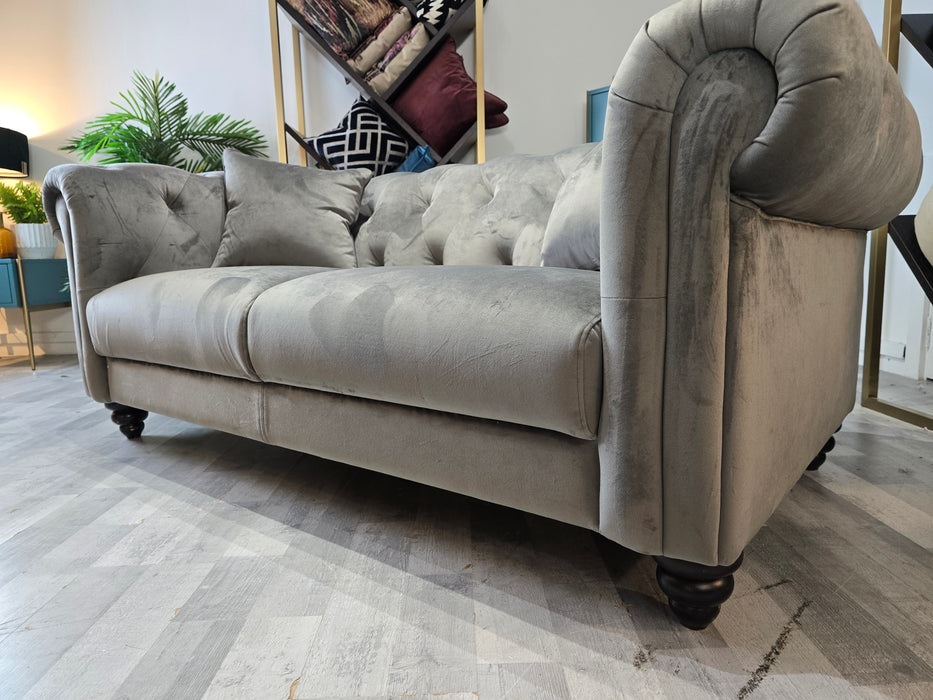 Balmoral Ltd Edition 2 Seater - Matt Velvet Slate (J27)