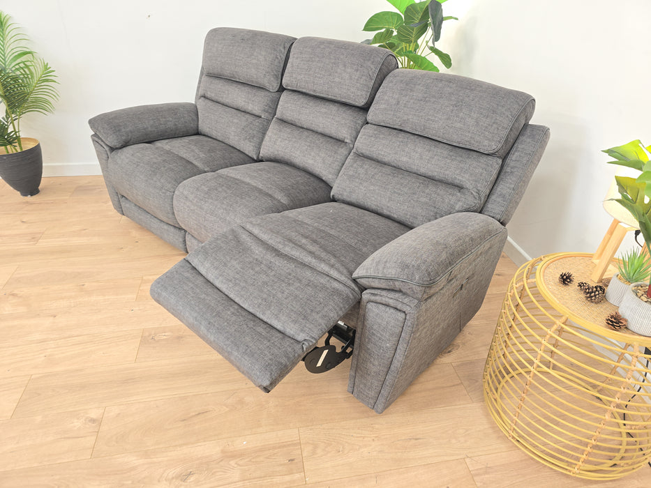 Lawson 3 Seater Sofa - Fabric - Grey