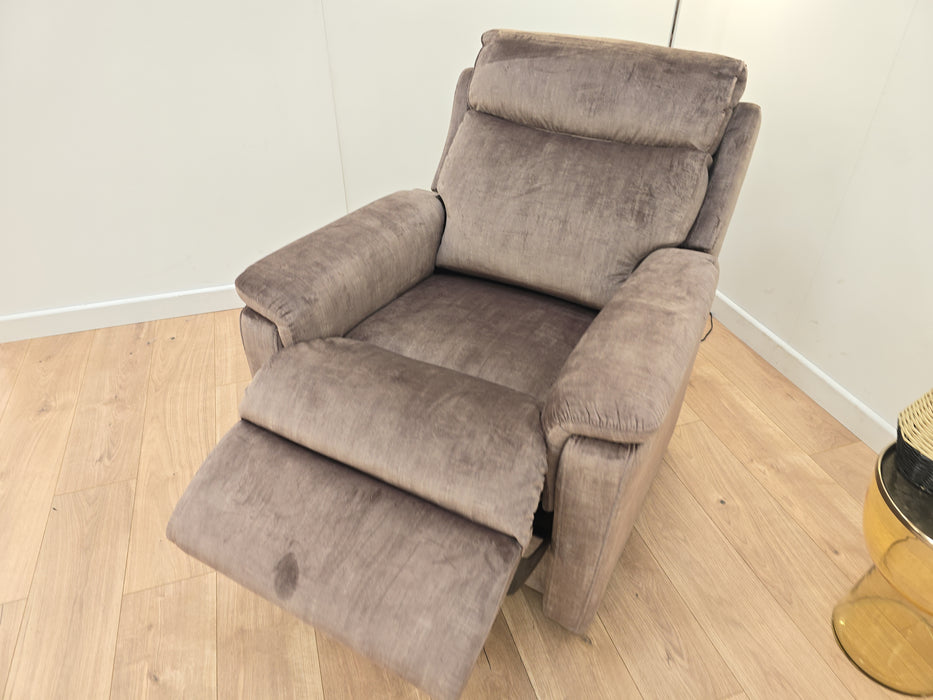 Parker Chair - Fabric Rise & Recline - Heritage Cedar