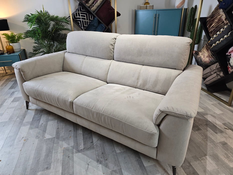 Illinois 3 Seater - Fabric  - Toronto Grey