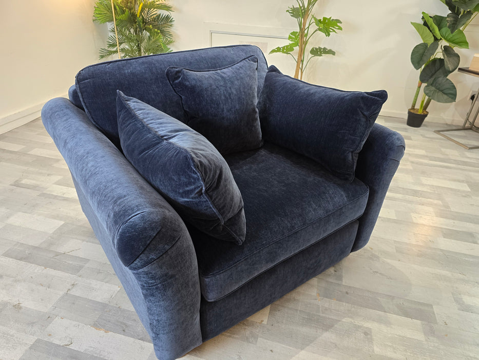 Notting Hill 1.5 Chair -  Navy/Bianca Navy Mix