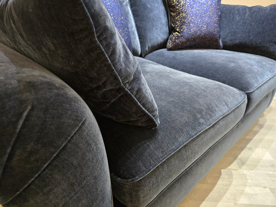 Notting Hill 2 Seater - Fabric  - Ellie Navy/Bianca Navy Mix