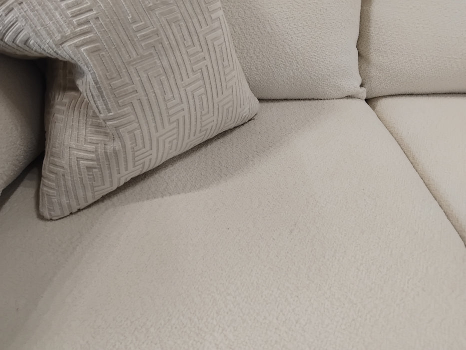 Tallulah Fabric 2 Corner 1 - Cosy Boucle Ecru Mix (WA2)