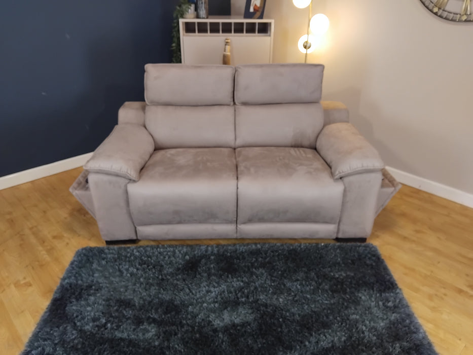 Sofology Benz Fabric 2 Seater in Lifestyle Plush Nutmeg