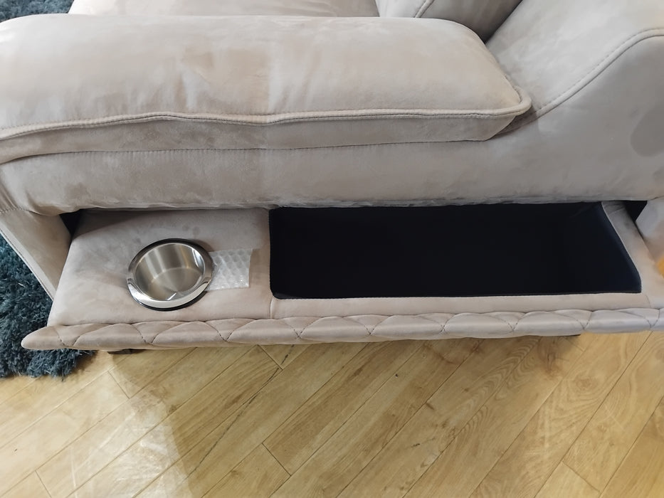 Sofology Benz Fabric 2 Seater in Lifestyle Plush Nutmeg