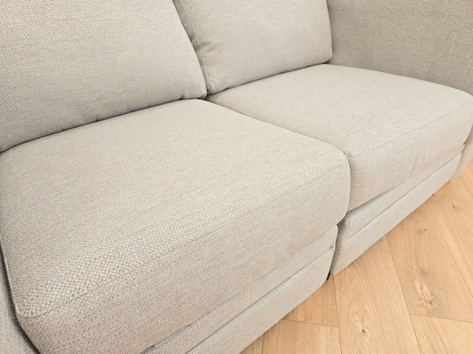 Ashwood 3 Seater Split - Fabric Sofa - Grey