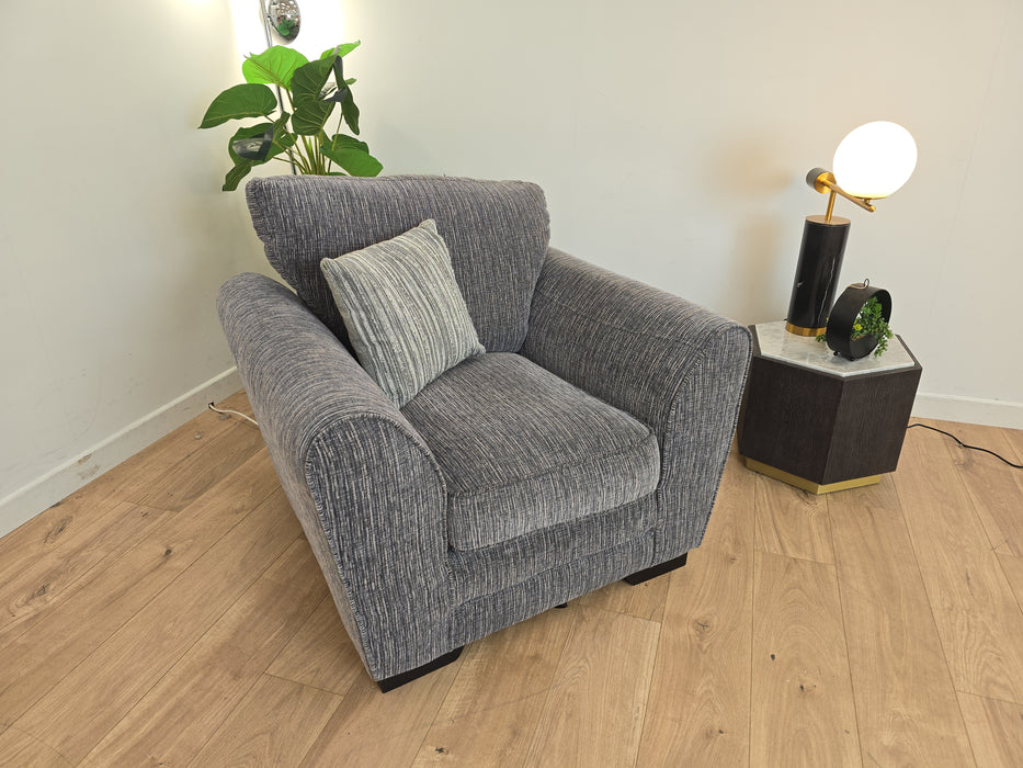 Horbury Chair - Fabric - Grey