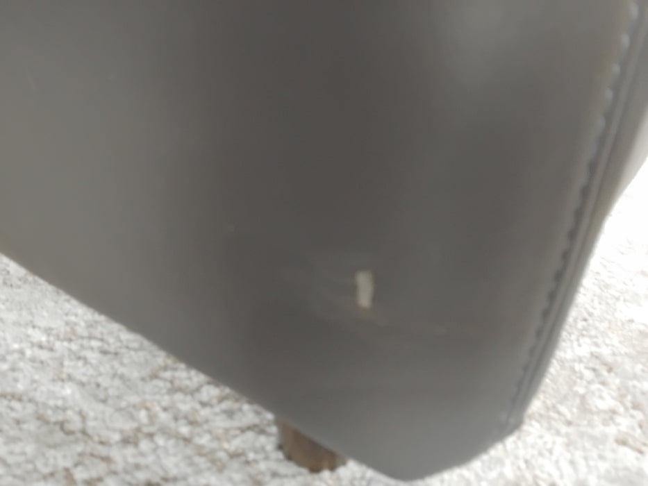 Sofology Tessuto Leather 2 Seater in Trusty-Matt Charcoal