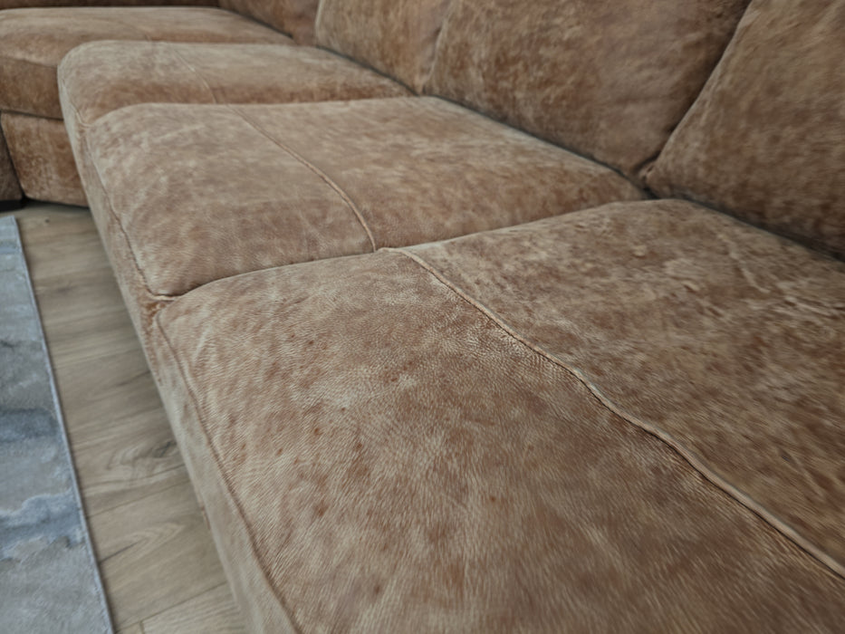 Mazzini - Leather Sofa - Utah Tan