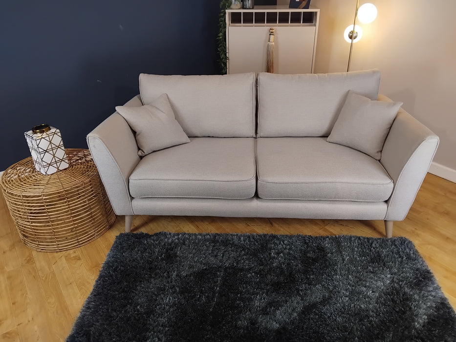 Sofology Keswick Fabric 3 Seater in Bentley Taupe