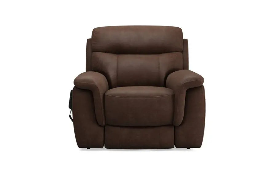 DFS Ronan Power Recliner Lift and Rise Chair In Walnut