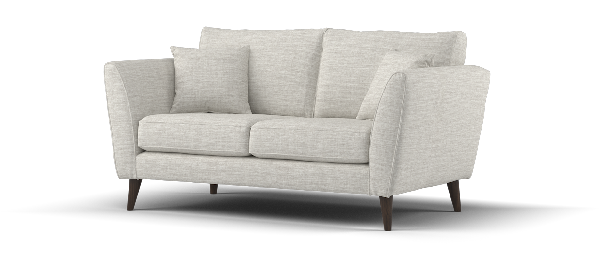 Keswick 2 Seater - Fabric Sofa - Capital Ecru All Over (J27)