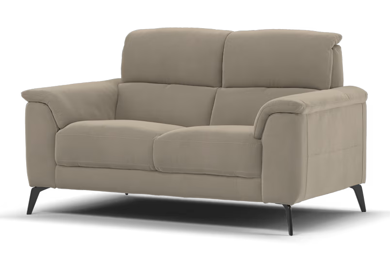 Sofology Illinois Fabric 2 Seater in Lifestyle Textured Cappuccino