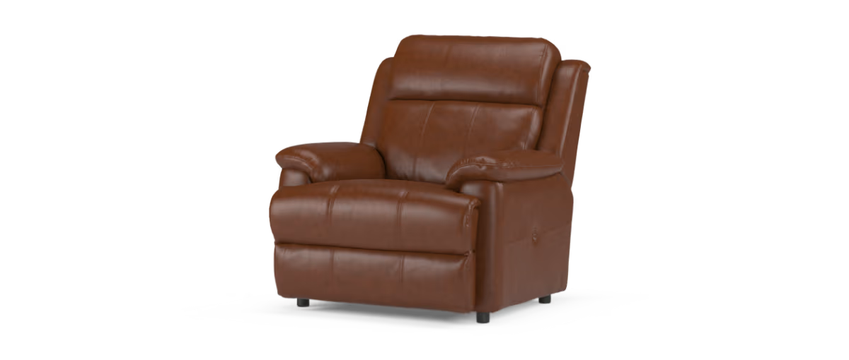 Sofology Gracie Leather Chair in Trusty Sheen Butterscotch