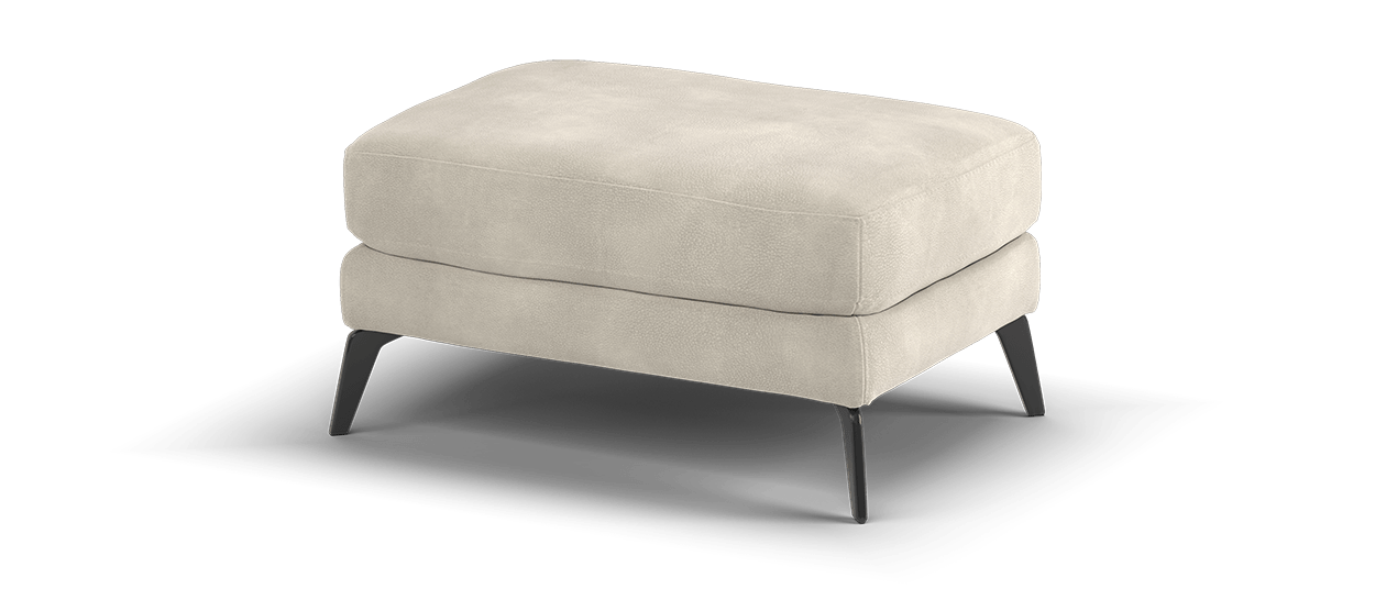 Sofology Illinois Fabric Storage Footstool in Lifestyle Mottled Fabric Marble