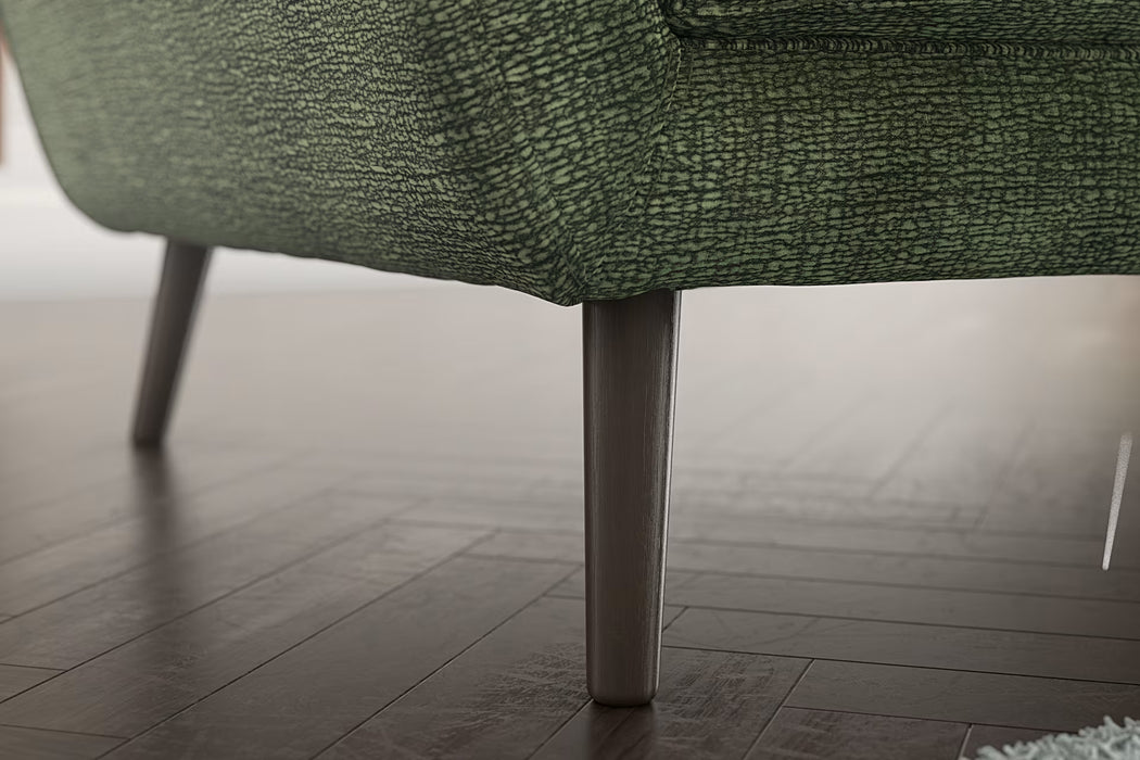 Sofology Hygge Leather 2 Seater in Trusty Matt Olive