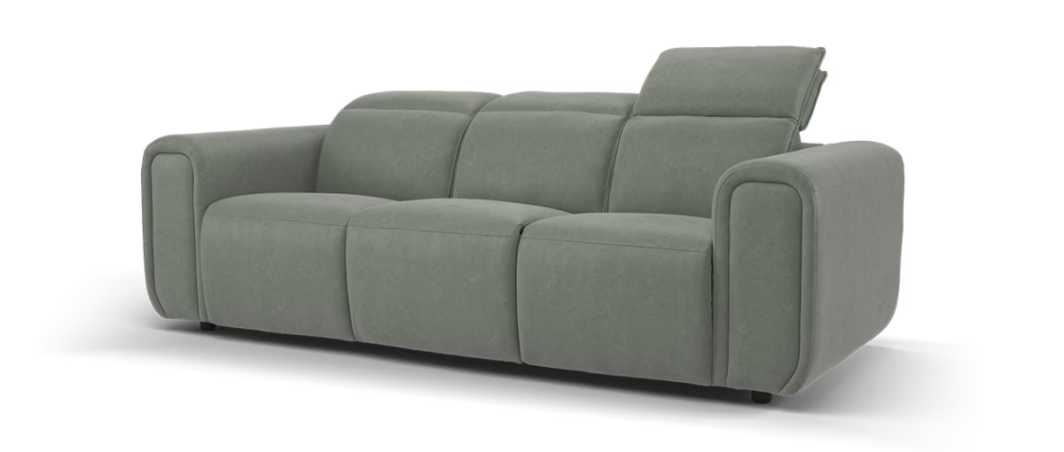 Sofology Premiere Fabric 3 Seater in Lifestyle Flecked Stone
