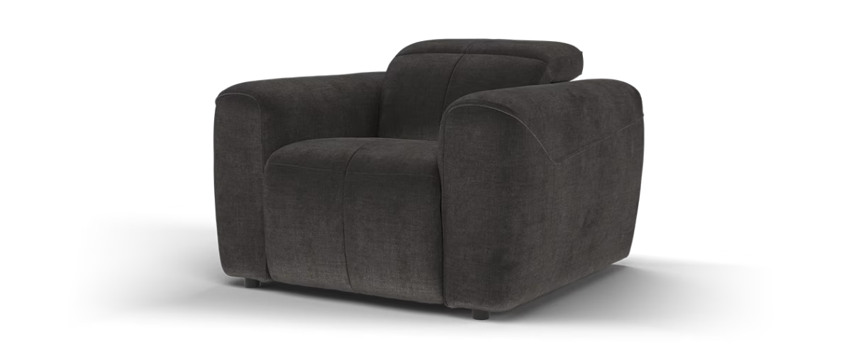 Sofology The Riviera Fabric Loveseat in Relaxed Chenille Raisin