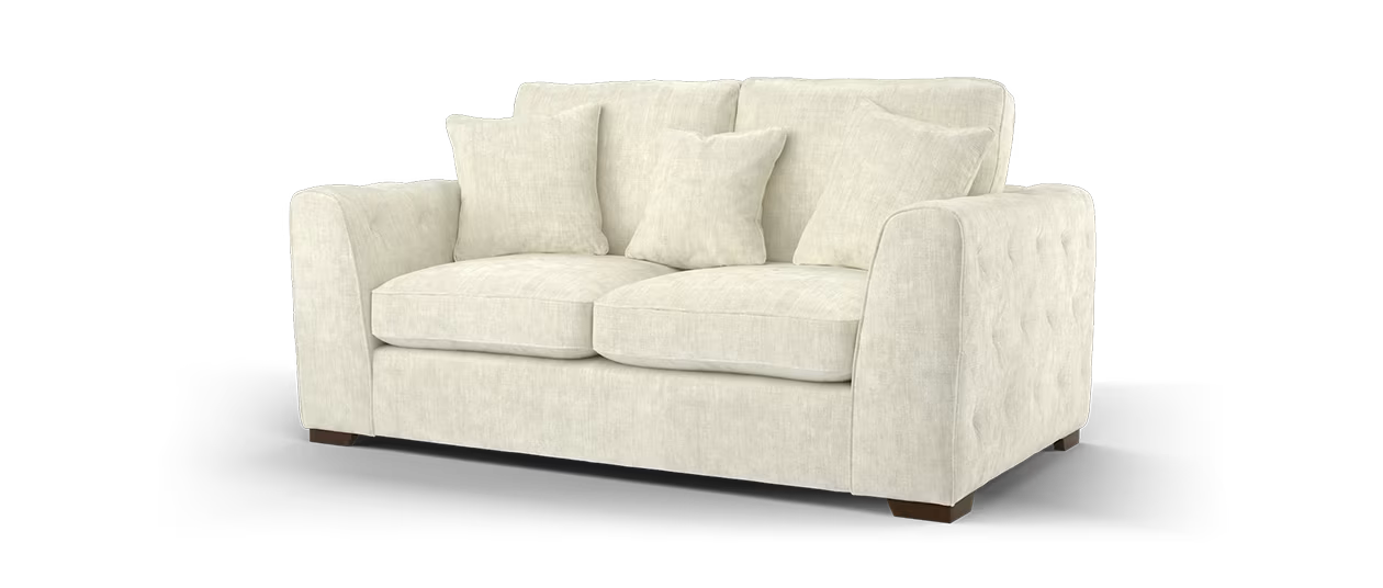 Sofology The Valentina 2 Seater Luxury Chenille Mist All Over