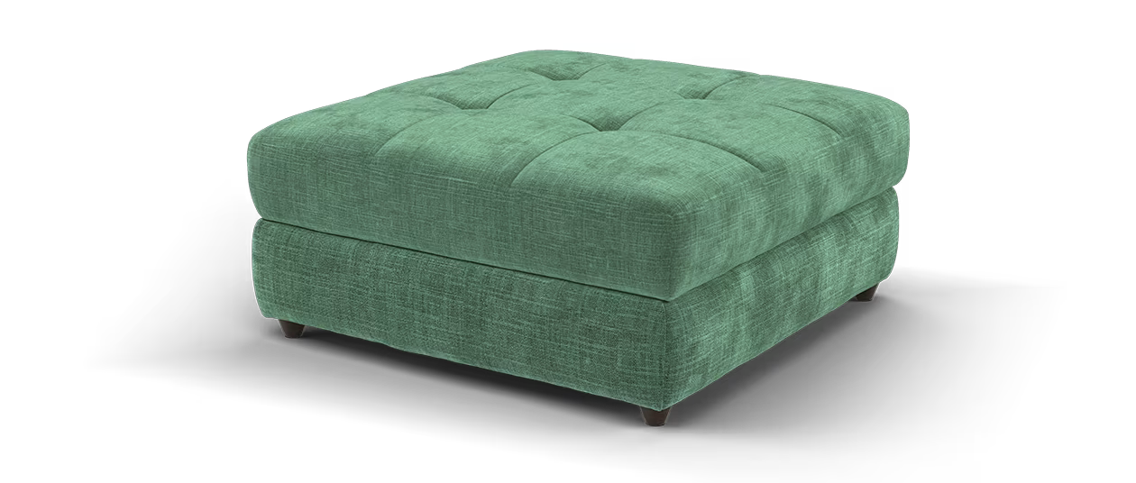 Sofology Flex Storage Footstool in Casual Chenille Olive