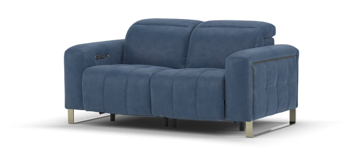 Sofology Marvella Fabric 2 Seater in Lifestyle Flecked Navy