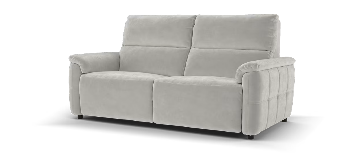 Sofology Ripley Fabric 2.5 Seater in Lifestyle in Light Grey