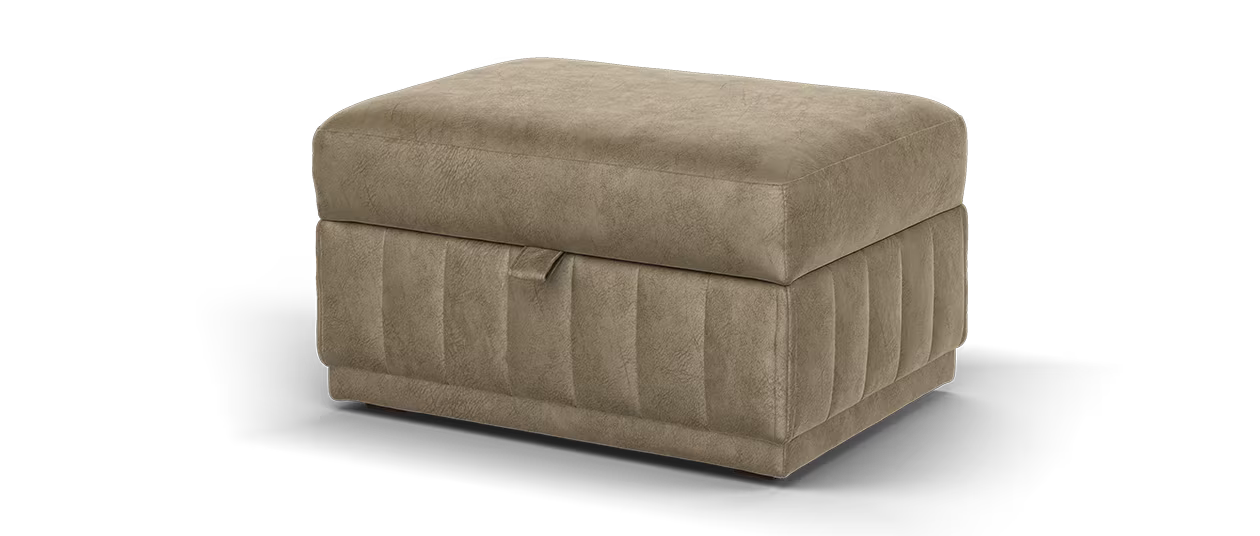 Sofology Astoria Storage footstool in Lifestyle Dapple Fabric Mocha All Over