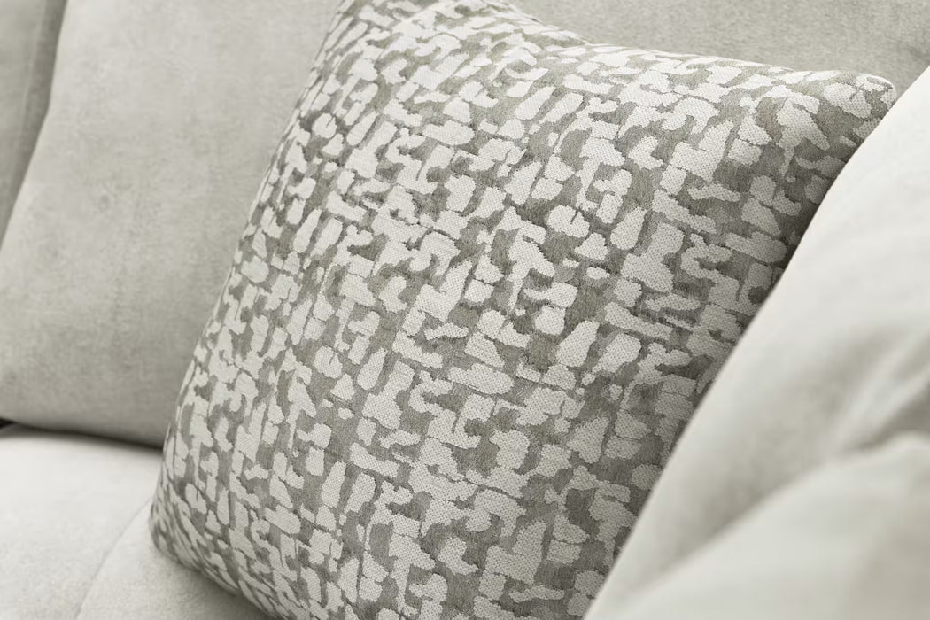 Sofology Ascot Fabric 3 Corner 3 Bench Seats in Soft Sherpa Stone Mix