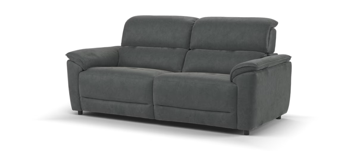 Sofology Hugo Fabric 2.5 Seater in Lifestyle Flecked Charcoal
