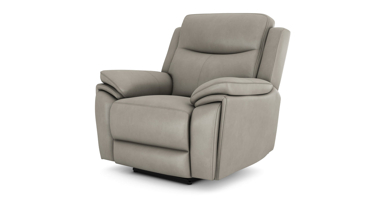 DFS Trek Frabric Reclining Chair in Grey