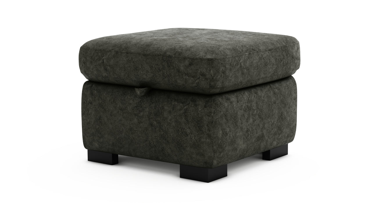 DFS Trek Storage Footstool in Grey