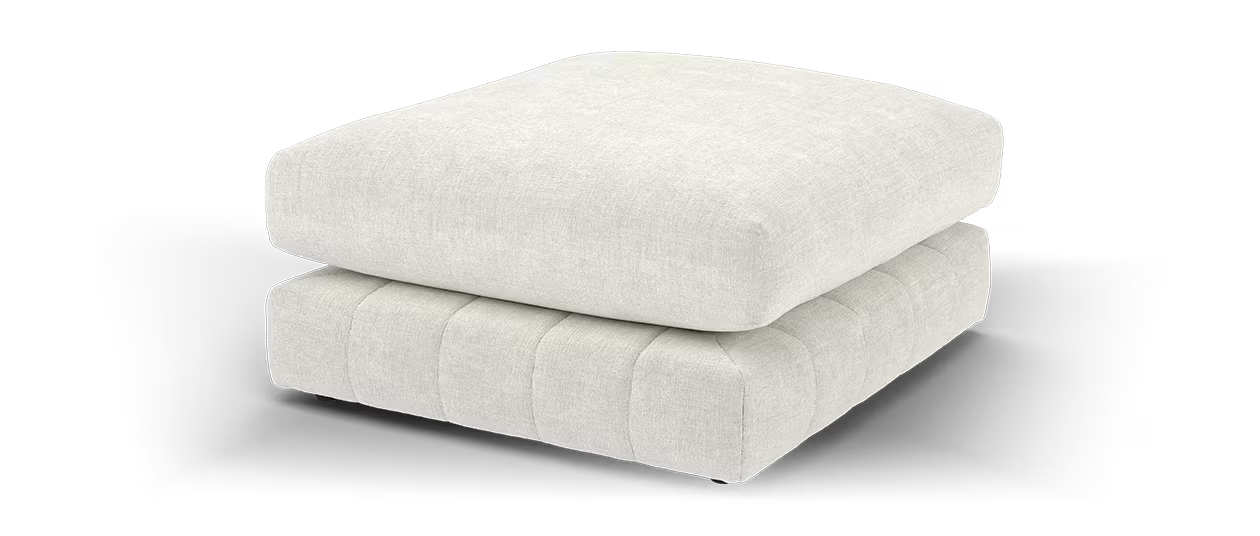 Sofology The Westwood Fabric Footstool	 in Mist All Over