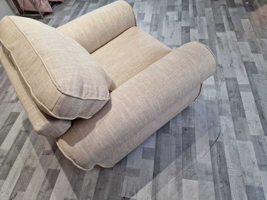 Nimbus 1 Seater - Fabric Chair - Piero Clay/Frappe Mix (J27)